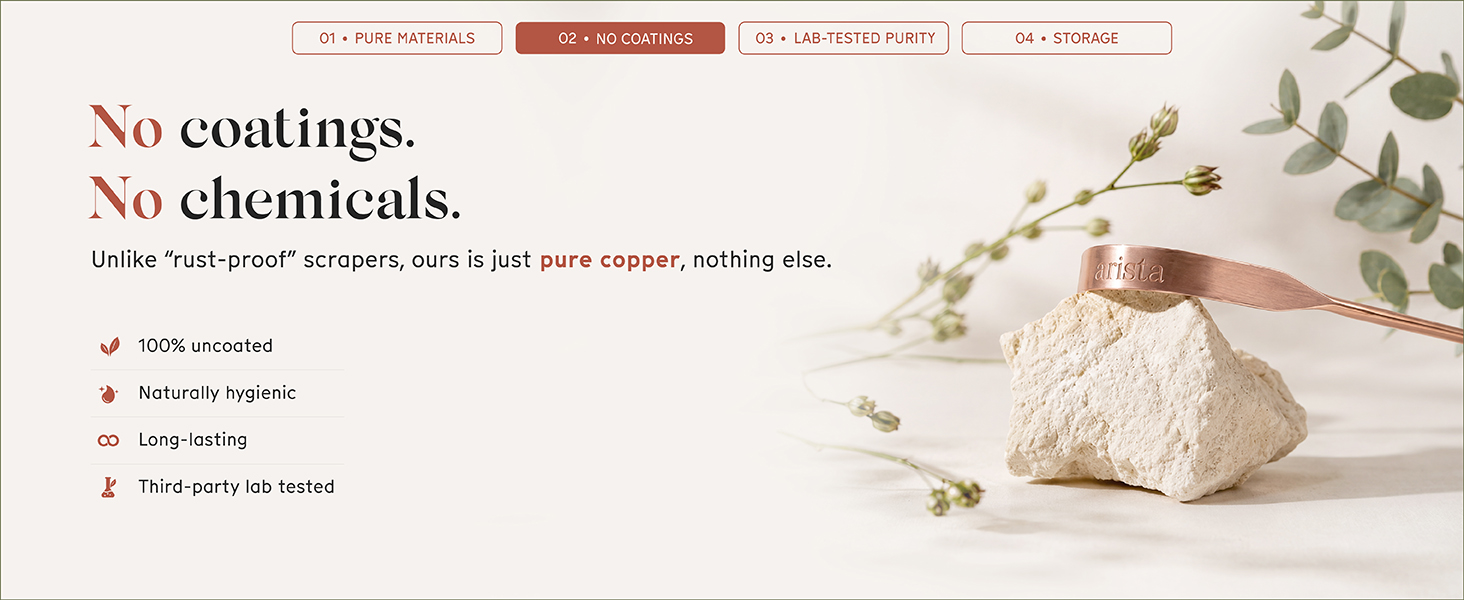 No chemicals
