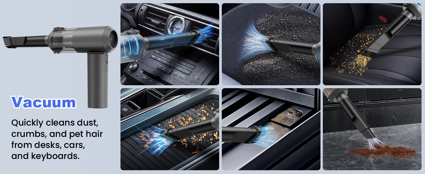 Arify Pro Car Vacuum Portable Cordless