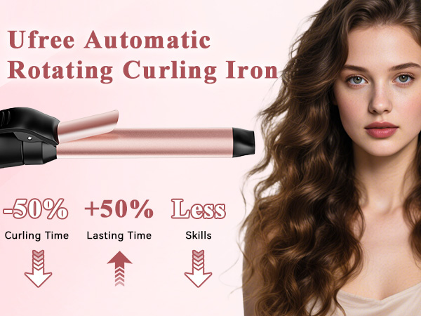 automatic curling iron rotating
