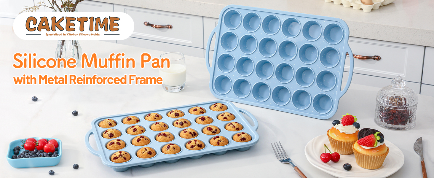 silicone mini muffin pan