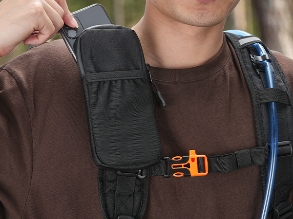 Water Backpack for Hiking with Phone &amp;amp; Pole Holders
