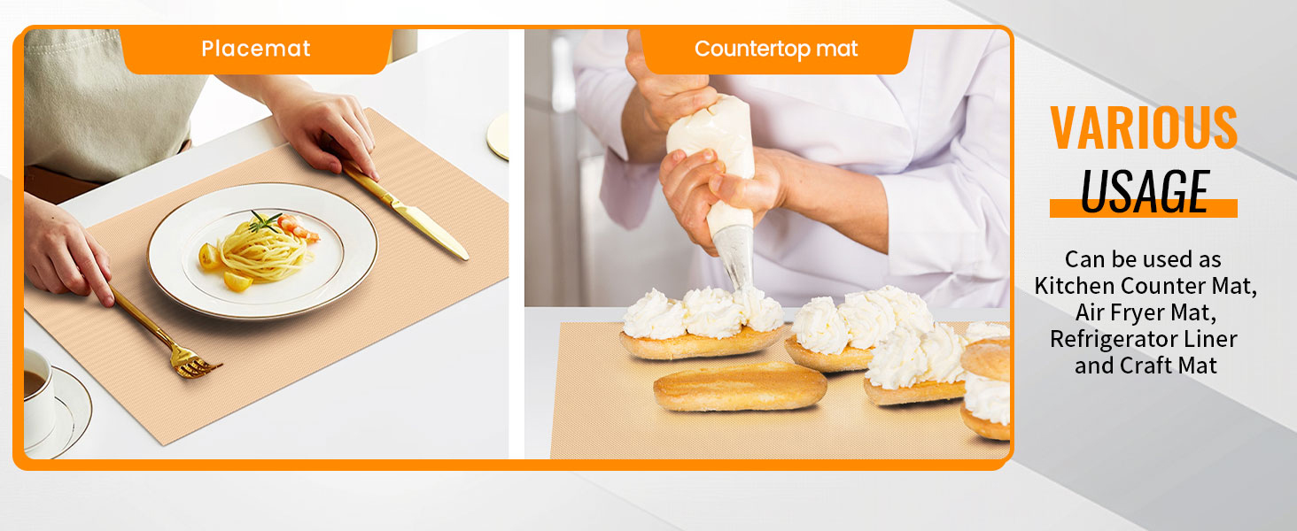 Silicone baking mat roll silicone mat roll