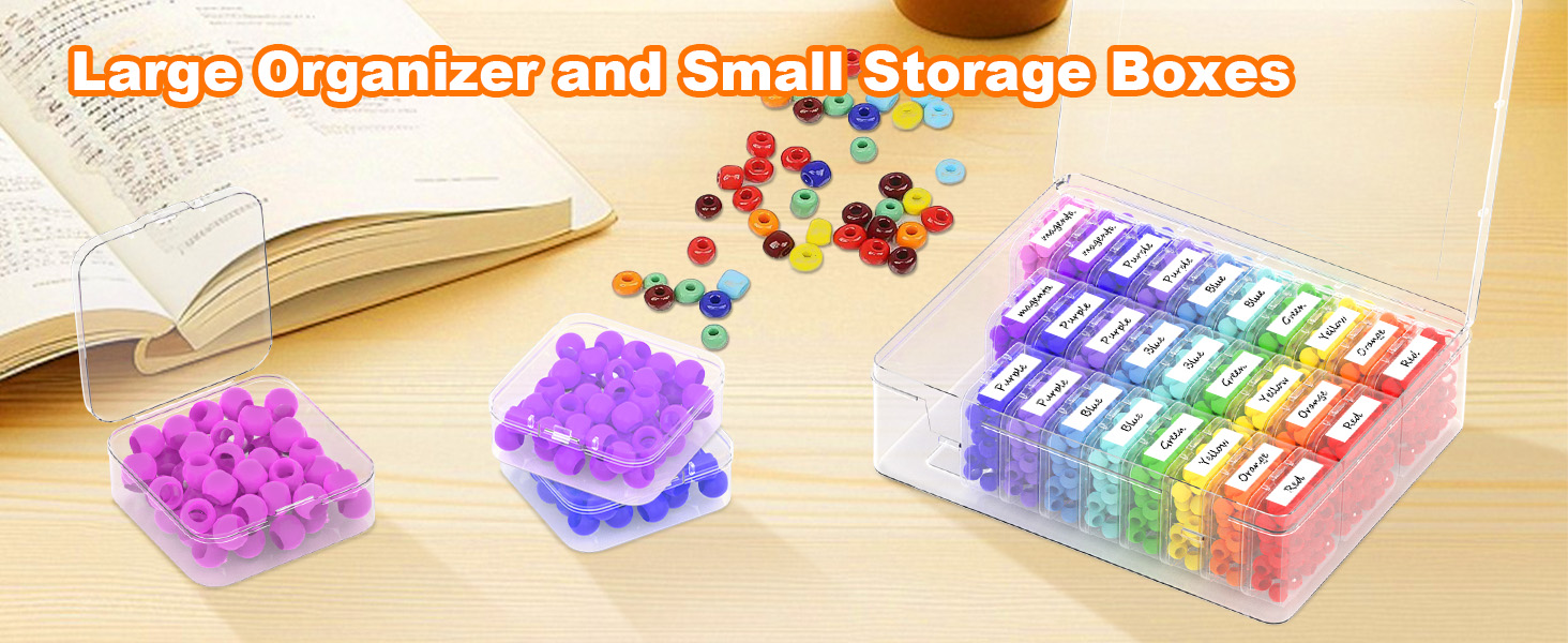 bead organizer box clear bead storage plastic craft organizer box mini plastic bead organizer