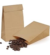 Mini Paper Bags 300 PCS, SHOPDAY 1 LB Small Brown Paper Bags 3.5x2.125x7", Recyclable Kraft Bags ...