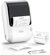 NIIMBOT M3 Label Maker Machine with Tape, 3'' Bluetooth Thermal Transfer Sticker Printer for Smal...