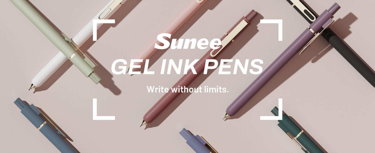 gel pens