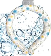 Neck Cooling Tube, Reusable Wearable Cooling Neck Wraps for Summer Heat, Cooling Starts at 28°C, ...