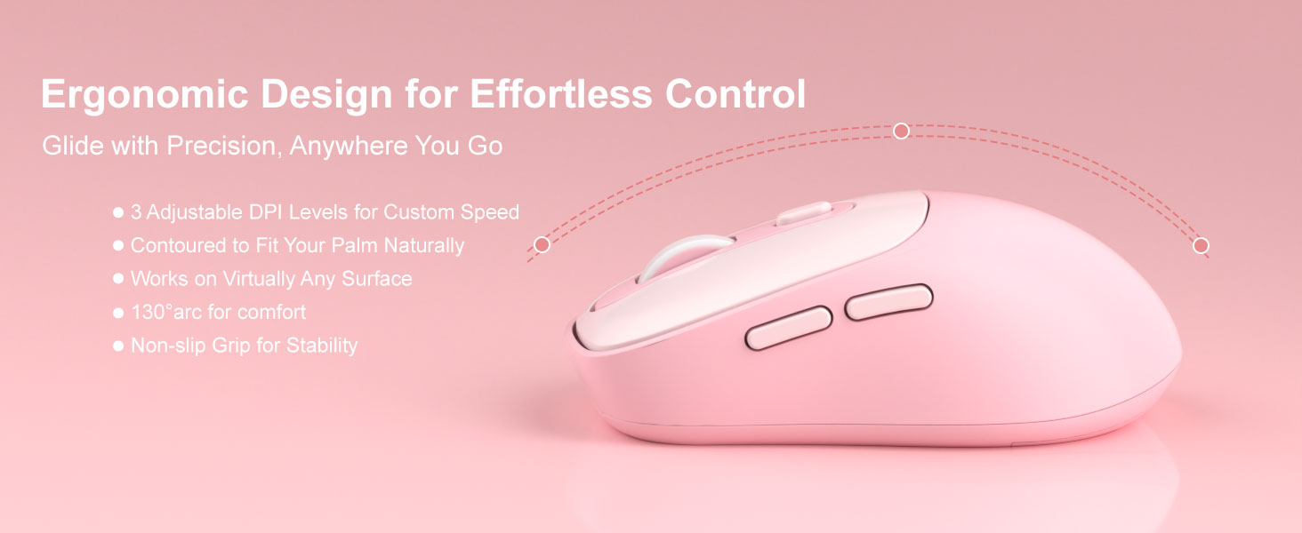 Pink mouse