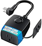 Meross Smart Dimmer Plug, Outdoor Smart Plug Works with Apple HomeKit, Alexa, Google Home, 2.4Ghz...