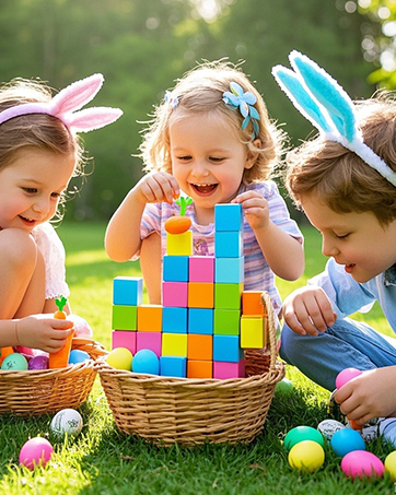 easter magnetic blocks
