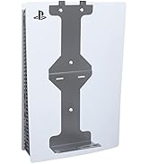 Funturbo PS5 Wall Mount Stand, PS5 Mount on Wall Kit Vertical Stand for PlayStation 5 Original (D...