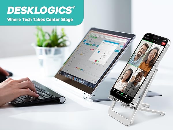 office phone stand for desk