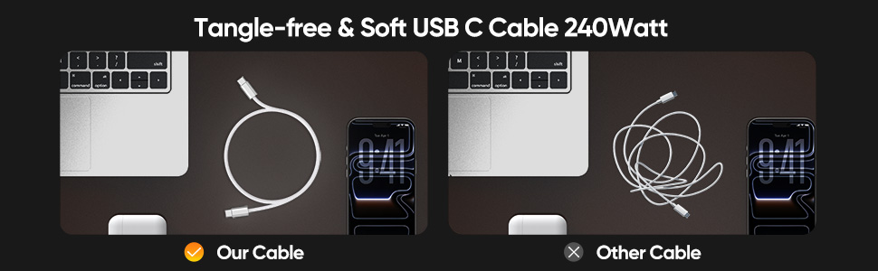 6ft usb c charging cable