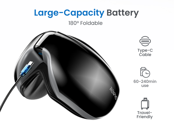 heated eye massager