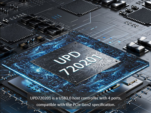 4 port usb 3.0 pcie expansion card