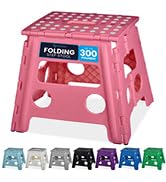 Handy Laundry - Folding Step Stool is Sturdy Enough to Support Adults and Safe Enough for Kids. O...