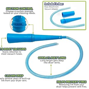 vacuum attachment for dryer vent