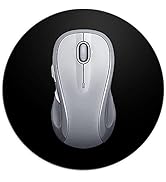 Mini Round Mouse Pad 6 x 6 Inch, Audimi Small Mouse Mat Non-Slip Rubber Base for Laptop PC Office...