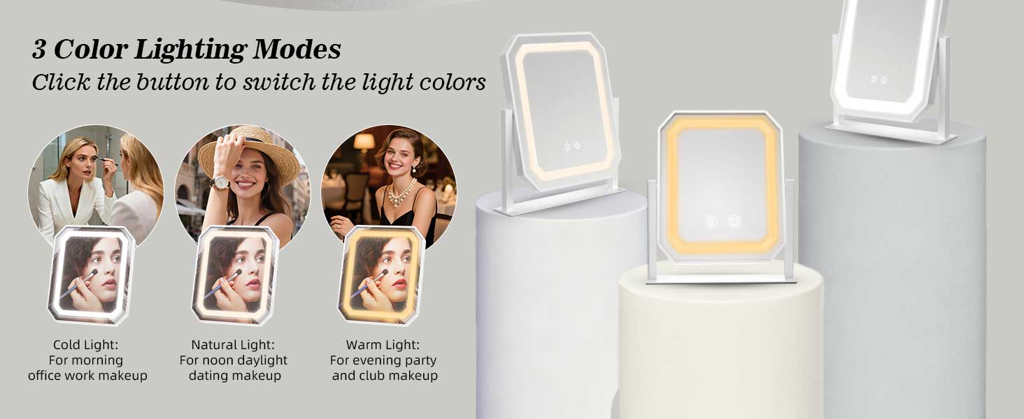 makeup mirror with lights