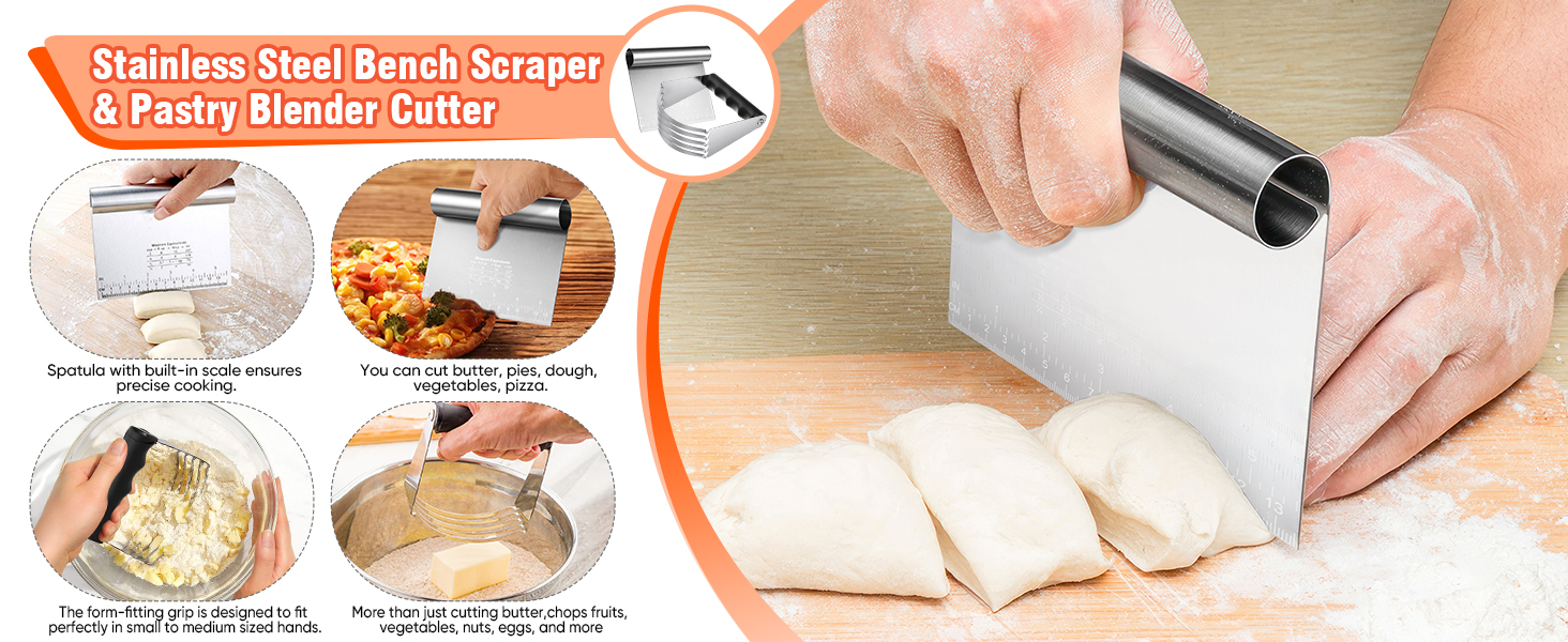 Round Biscuit Cutters, Sturdy &amp; Long-Lasting, Gift Package