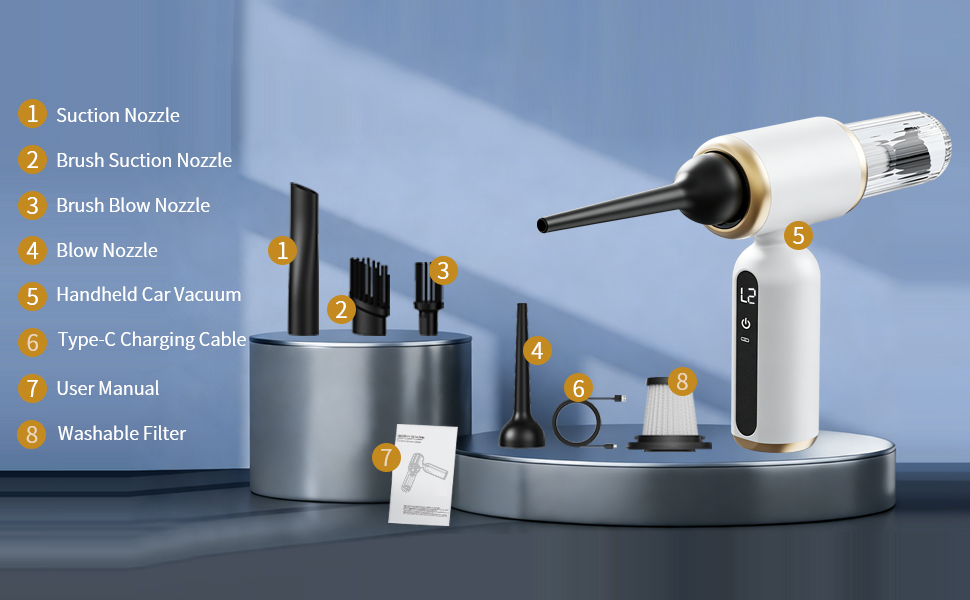 Hand Held Vacuum Rechargeable