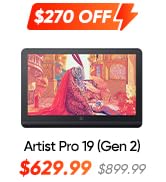 drawing tablet with pen