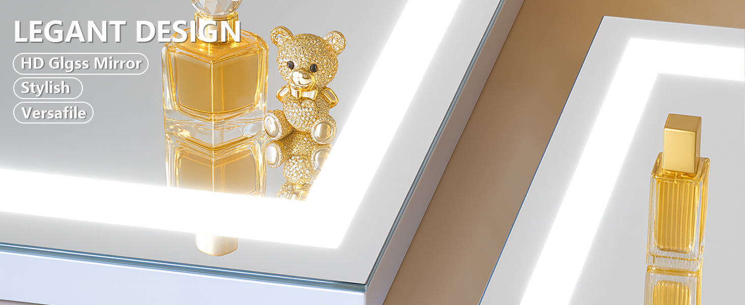 Text reads 'LEGANT DESIGN'. Close-up product photography showing gold-colored design elements against white background with soft lighting.