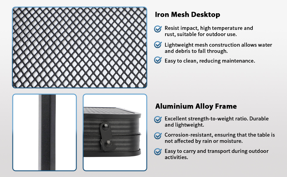 aluminum folding table