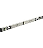 CHANNELLOCK 48-Inch, Professional-Grade Aluminum I-Beam Level with 3 Vials, 5100-0048