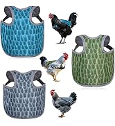 Ideal Swan Chicken Saddle for Hens, Chicken Saddles for Hens, Chicken Aprons &amp; Vest Jacket for He...