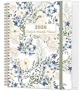 2026 Daily &amp; Monthly Planner Calendar - Daily Planner Calendar One Page Per Day from January 2026...