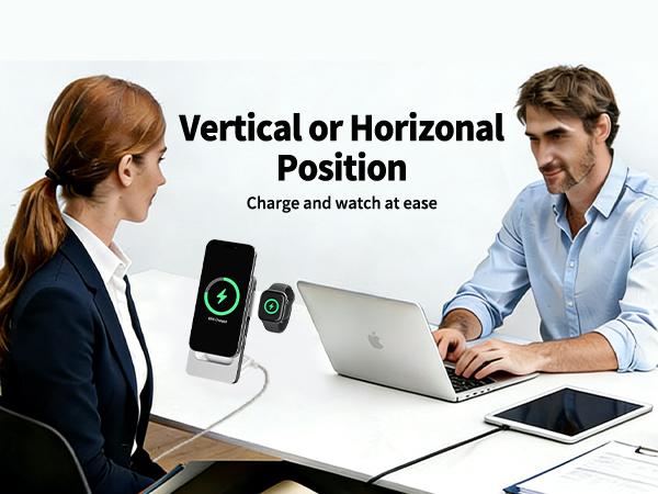 3-in-1 Foldable Wireless Charging Station