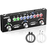 LEKATO Multi Effects Guitar Pedal, with IR Loading 9 AMP Models, Delay Reverb Distortion Overdriv...
