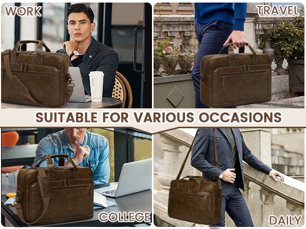 leather laptop bag