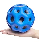 Luckana 15cm Blue Moon Space Balls, Hyper Bouncy High Bounce Ball for Kids &amp; Adults, Extreme Boun...