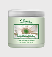 Clear Air Odor Absorber Gel - Odor Eliminator &amp; Air Freshener - Made with Essential Oils - Spring...