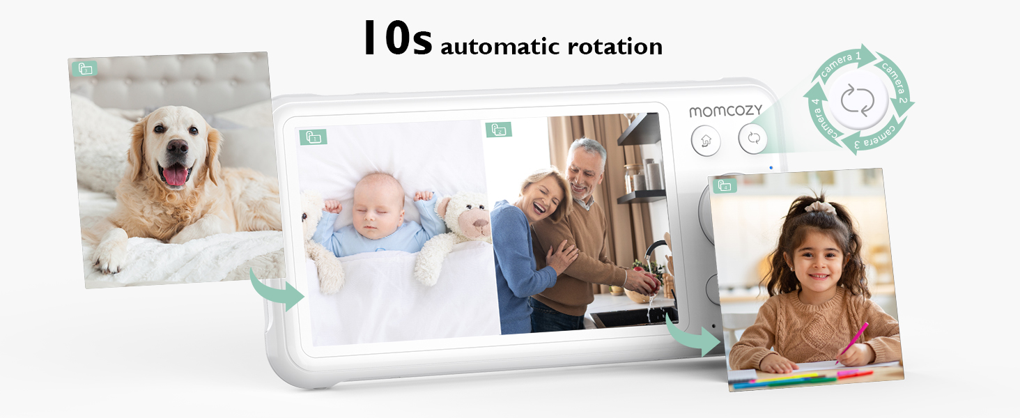 baby monitor with camera and audio