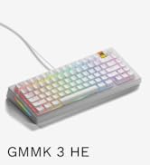 Glorious Gaming - GMMK 3 Rapid Trigger Keyboard, Hall Effect, 8K Polling Rate, MX Mechanical & Ma...
