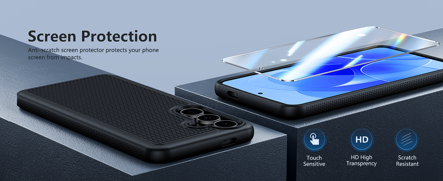 FNTCASE for Samsung Galaxy S25-FE Case