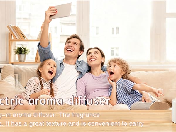 Ceramic electric aroma diffuser