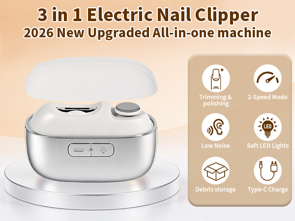 electric toe nail clipper for seniors