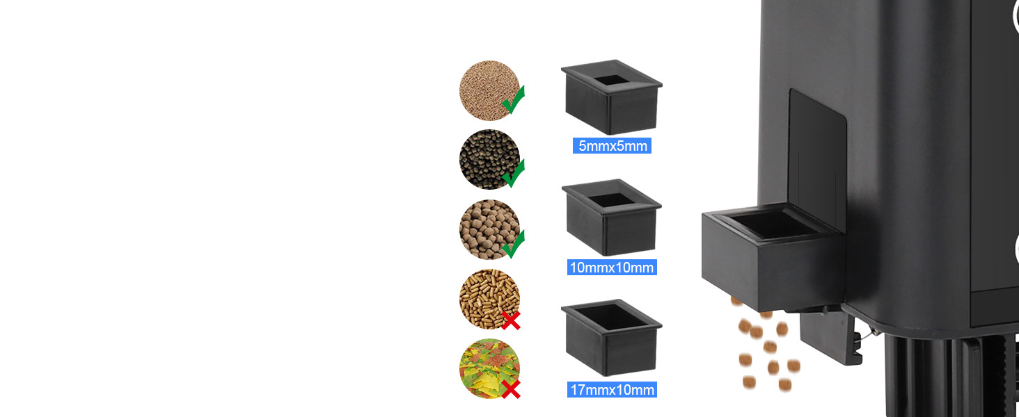 Automatic Fish Feeder for Aquarium Adjustable Fish Feeder
