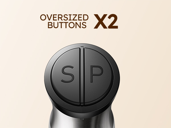 Sangcon 2 in 1 Electric Salt and Pepper Grinder