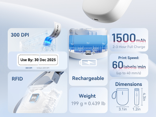niimbot d11 portable label maker