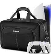 COMECOI Carrying Case for PS5, Travel Case for PS 5 Protective, Large Capacity Storage Bag Compat...