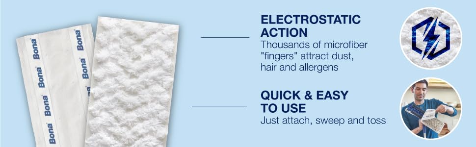 disposable dry sweeping pads