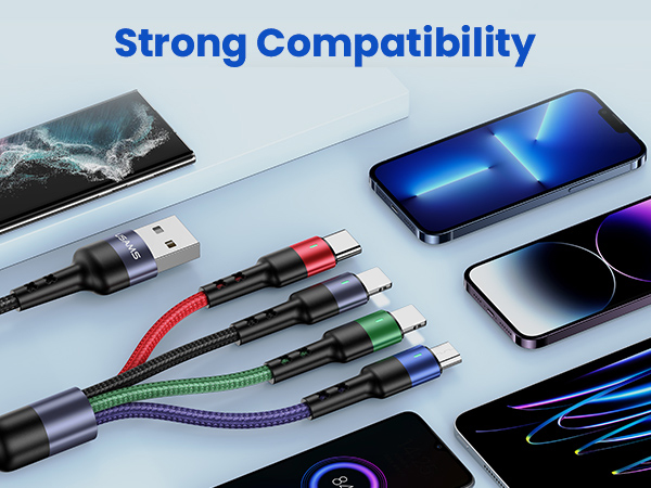 USAMS - 4 in 1 Multi USB Cable