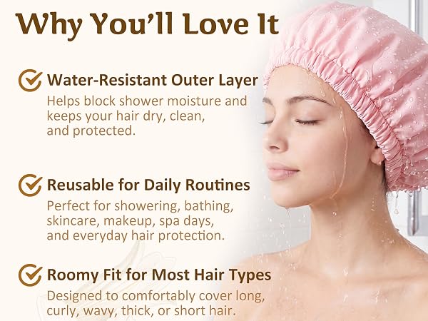 hair cap for shower