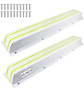 DEDU Dock Bumpers 48 Inch 2 Pack, Boat Dock Bumpers with Upgrade Reflective Strip and Stainless S...