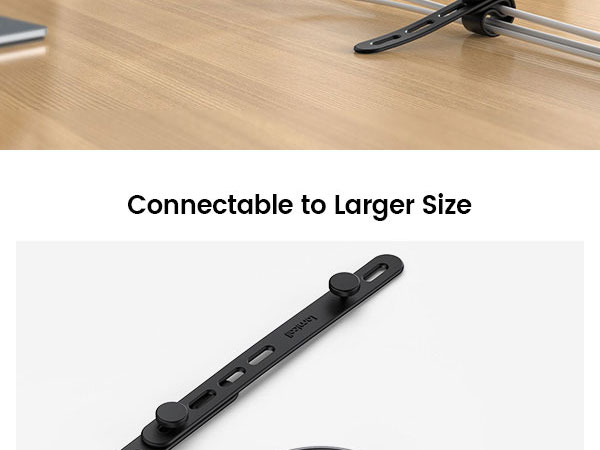 Cord Ties Organzier for desk kitchen